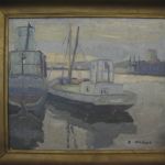 582 8194 Oljemålning